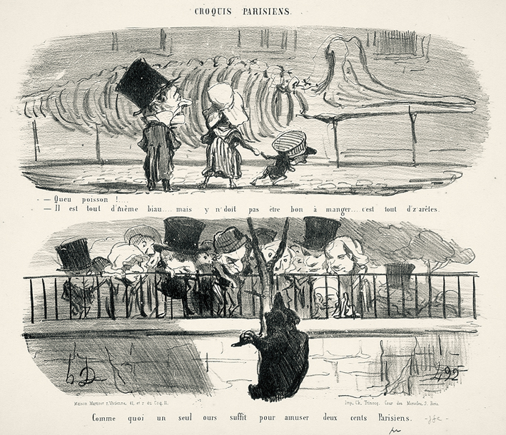  奥诺雷·杜米埃 Honore Daumier ——动物园